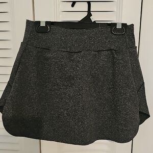 Gray Activewear Skort